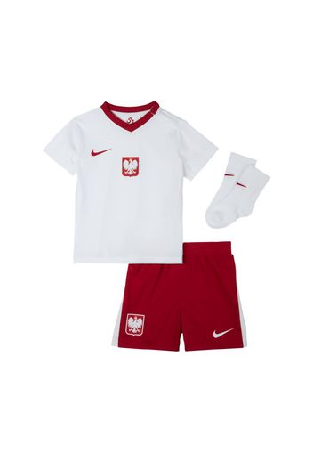 Divisa da calcio Polonia 2020 per neonati/bimbi piccoli - Home - Bianco