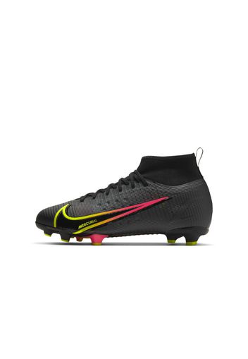 Scarpa da calcio per terreni duri Nike Mercurial Superfly 8 Pro FG - Bambini/Ragazzi - Nero