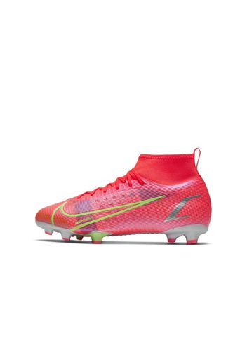 Scarpa da calcio per terreni duri Nike Mercurial Superfly 8 Pro FG - Bambini/Ragazzi - Rosso