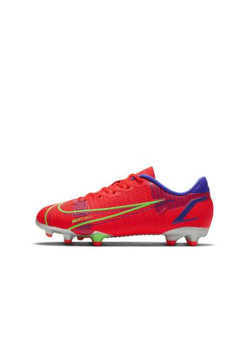 Scarpa da calcio multiterreno Nike Jr. Mercurial Vapor 14 Academy FG/MG - Bambini/Ragazzi - Rosso