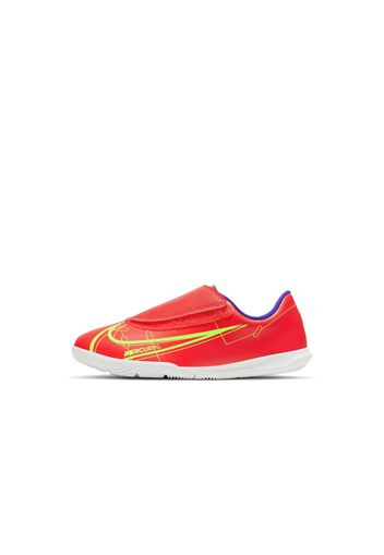 Scarpa da calcio per campi indoor/cemento Nike Jr. Mercurial Vapor 14 Club IC - Bambini - Rosso