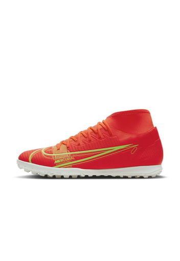 Scarpa da calcio per erba artificiale/sintetica Nike Mercurial Superfly 8 Club TF - Rosso