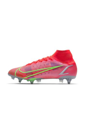 Scarpa da calcio per terreni morbidi Nike Mercurial Superfly 8 Elite SG-Pro AC - Rosso