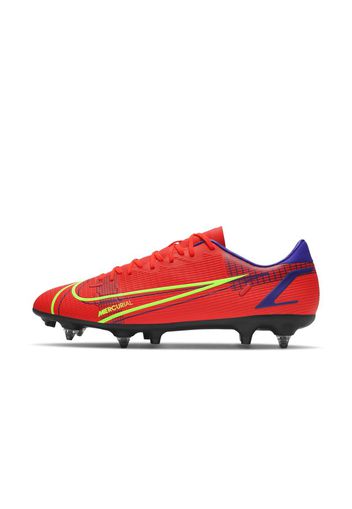 Scarpa da calcio per terreni morbidi Nike Mercurial Vapor 14 Academy SG-Pro AC - Rosso