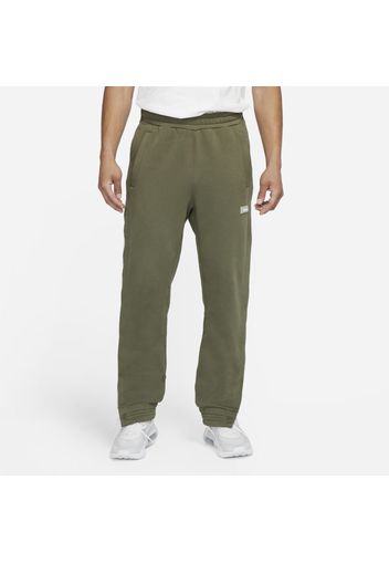 Pantaloni da calcio in fleece Nike F.C. - Uomo - Verde