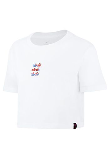 T-shirt England - Donna - Bianco