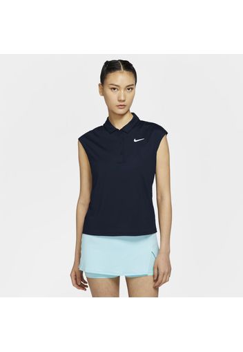 Polo da tennis NikeCourt Victory - Donna - Blu