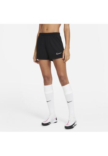 Shorts da calcio in maglia Nike Dri-FIT Academy - Donna - Nero