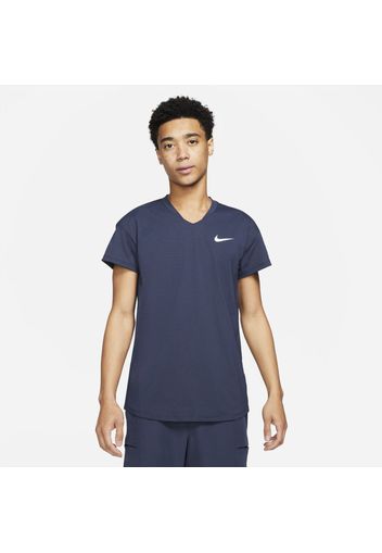 Maglia da tennis NikeCourt Breathe Slam - Uomo - Blu