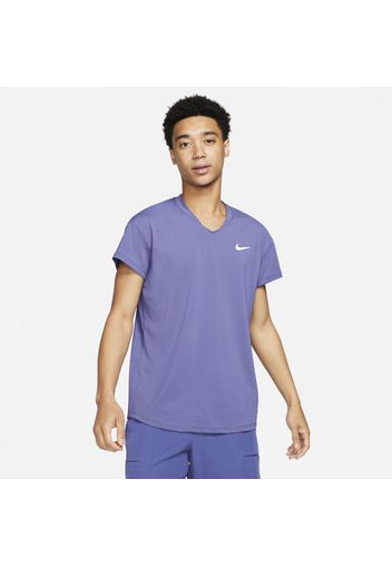 Maglia da tennis NikeCourt Breathe Slam - Uomo - Viola