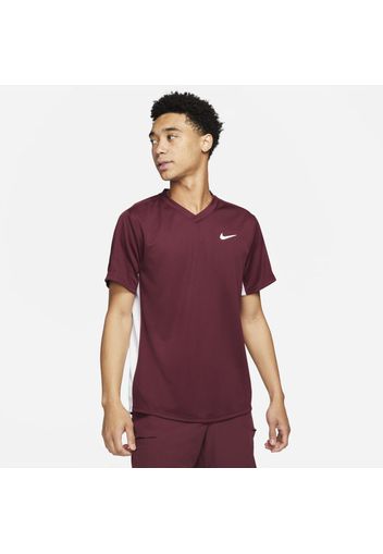 Maglia da tennis NikeCourt Dri-FIT Victory - Uomo - Rosso