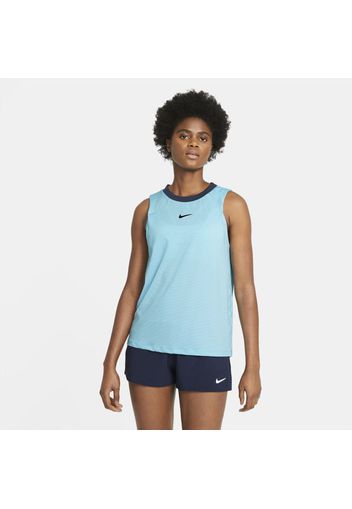 Canotta da tennis NikeCourt Advantage - Donna - Blu