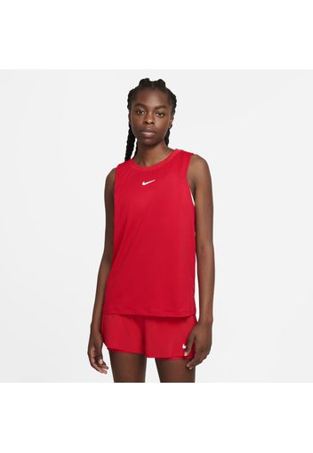 Canotta da tennis NikeCourt Advantage - Donna - Rosso