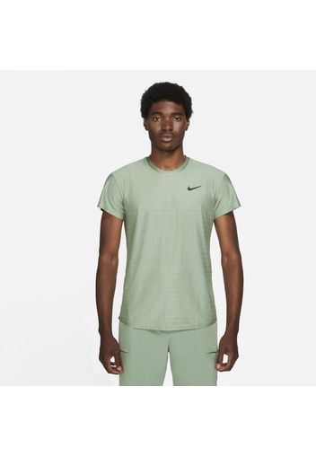 Maglia da tennis NikeCourt Dri-FIT Advantage - Uomo - Verde