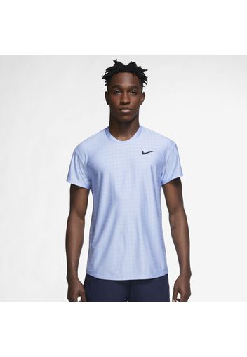 Maglia da tennis NikeCourt Dri-FIT Advantage - Uomo - Blu