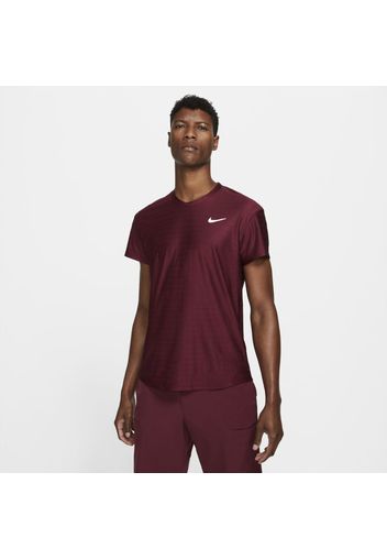 Maglia da tennis NikeCourt Dri-FIT Advantage - Uomo - Rosso