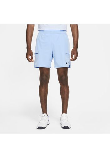 Shorts da tennis 18 cm NikeCourt Dri-FIT Advantage - Uomo - Blu