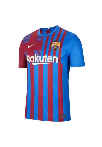 Maglia da calcio FC Barcelona 2021/22 Stadium da uomo - Home - Blu