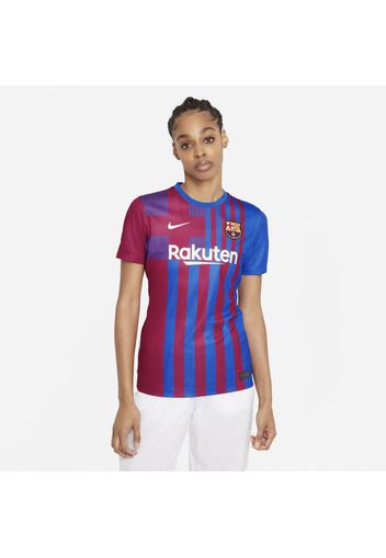 Maglia da calcio FC Barcelona 2021/22 Stadium da donna - Home - Blu