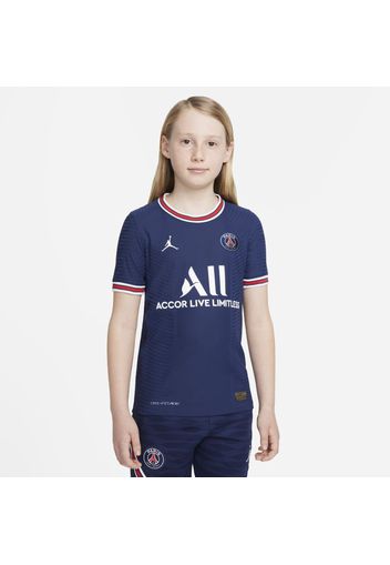 Maglia da calcio Nike Dri-FIT ADV Paris Saint-Germain 2021/22 Match per ragazzi - Home - Blu