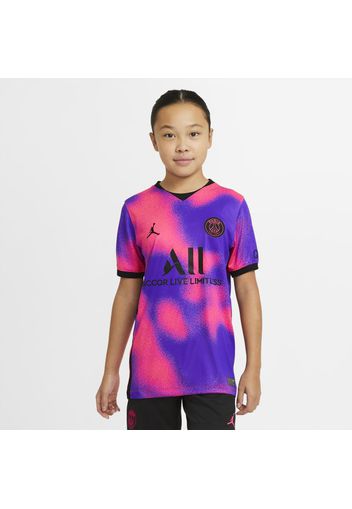 Maglia da calcio Paris Saint-Germain 2020/21 Stadium per ragazzi - Quarta - Rosa