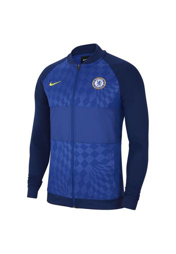 Track jacket da calcio con zip a tutta lunghezza Chelsea FC - Uomo - Blu