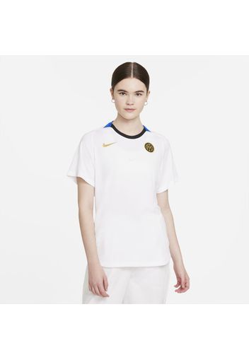 Maglia da calcio a manica corta Nike Dri-FIT Inter - Donna - Bianco