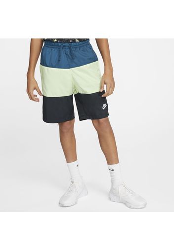 Shorts woven Nike Sportswear - Ragazzo - Blu