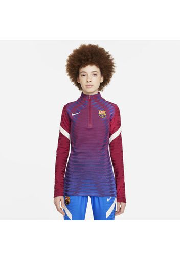 Maglia da calcio per allenamento Nike Dri-FIT ADV F.C. Barcelona Strike Elite - Donna - Rosso