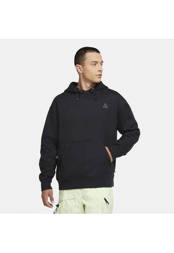 Felpa pullover in fleece con cappuccio Nike ACG - Nero