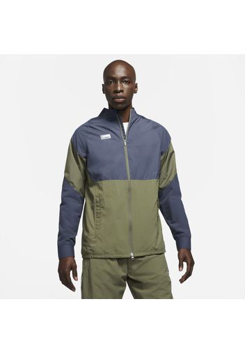 Track jacket da calcio in tessuto Nike F.C. AWF - Uomo - Verde