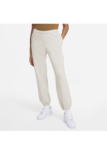 Pantaloni in fleece NikeLab - Donna - Grigio