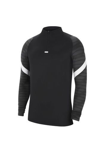 Maglia da calcio per allenamento con zip a 1/4 Nike Dri-FIT Strike - Uomo - Nero