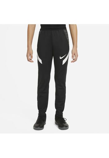 Pantaloni da calcio in maglia Nike Dri-FIT Strike - Ragazzi - Nero