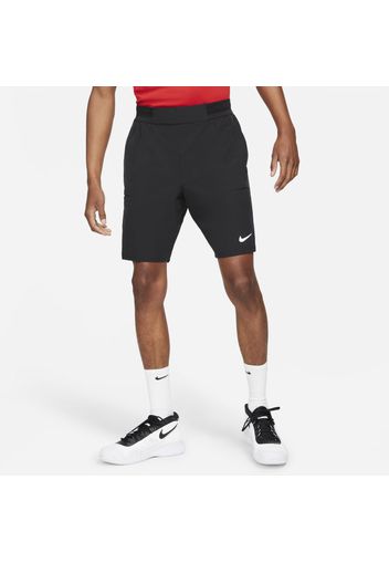 Shorts da tennis NikeCourt Dri-FIT Advantage - Uomo - Nero