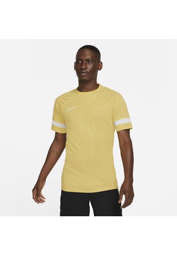 Maglia da calcio a manica corta Nike Dri-FIT Academy - Uomo - Giallo