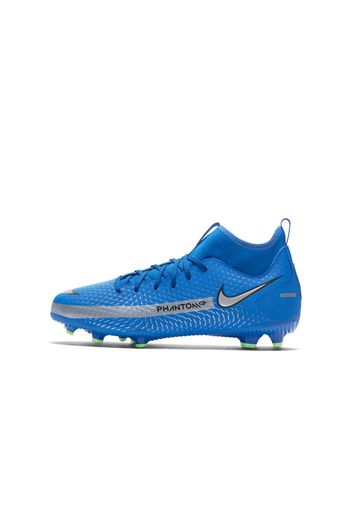 Scarpa da calcio multiterreno Nike Jr. Phantom GT Academy Dynamic Fit MG - Bambini/Ragazzi - Blu