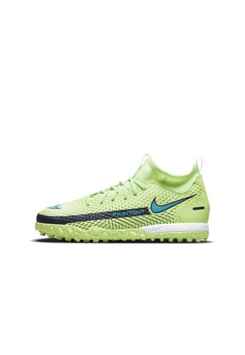 Scarpa da calcio per erba artificiale/sintetica Nike Jr. Phantom GT Academy Dynamic Fit TF - Bambini/Ragazzi - Verde