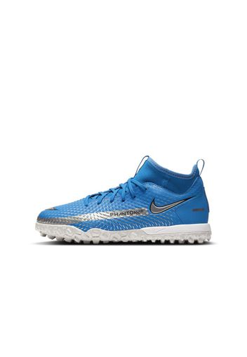 Scarpa da calcio per erba artificiale/sintetica Nike Jr. Phantom GT Academy Dynamic Fit TF - Bambini/Ragazzi - Blu