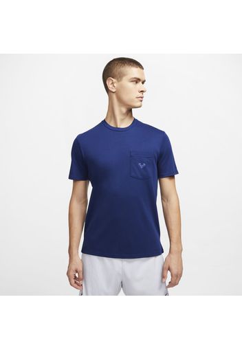 Maglia da tennis a manica corta Rafa - Uomo - Blu