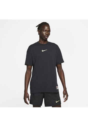 T-shirt da calcio Nike F.C. - Uomo - Nero