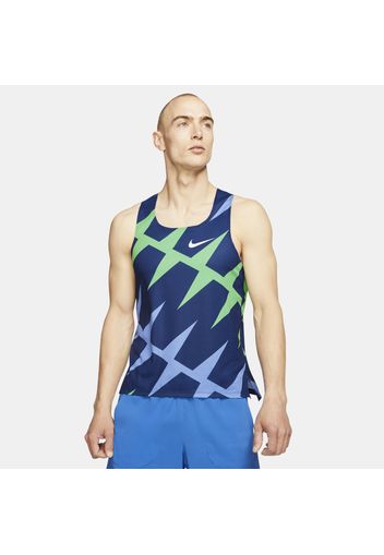 Canottiera da running Nike AeroSwift - Uomo - Blu