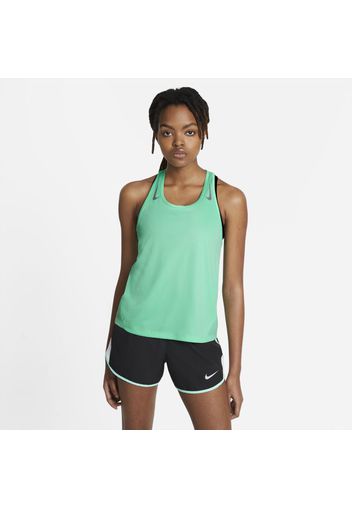 Canottiera da running Nike Miler - Donna - Verde