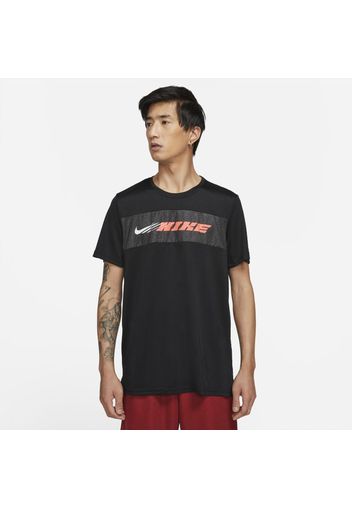 Maglia da training a manica corta Nike Dri-FIT Superset Sport Clash - Uomo - Nero