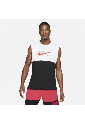 Canotta Nike Pro Dri-FIT Sport Clash con grafica - Uomo - Nero