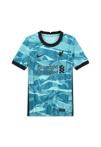 Maglia da calcio Liverpool FC 2020/21 Stadium per ragazzi - Away - Verde