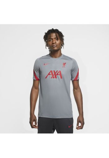 Maglia da calcio a manica corta Liverpool FC Strike - Uomo - Grigio