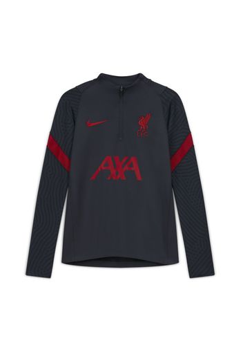 Maglia da calcio per allenamento Liverpool FC Strike - Ragazzi - Nero