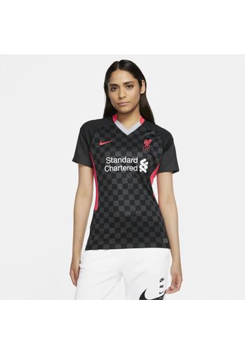 Maglia da calcio Liverpool FC 2020/21 Stadium da donna - Terza - Nero