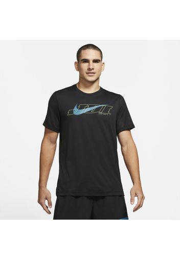 Maglia da training a manica corta Nike Sport Clash - Uomo - Nero